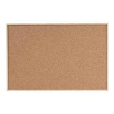 DAHLE - Tableau d'affichage en liège naturel 60 x 90 cm - cadre en bois