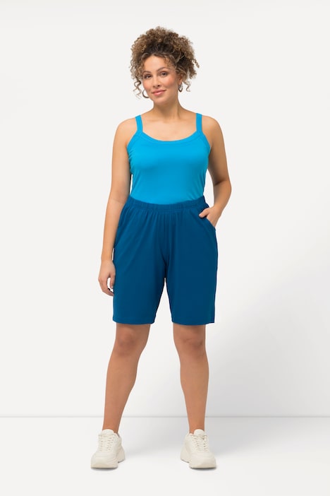 Jerseyshorts, Taschen, Elastikbund