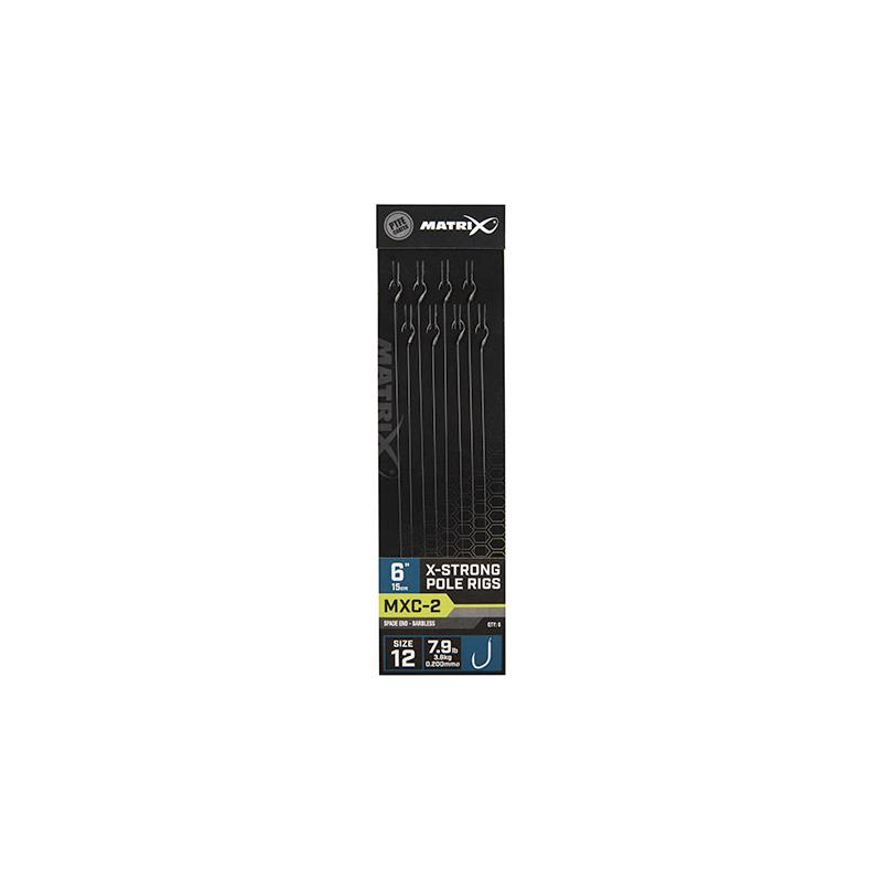 Hameçon Monté Fox Matrix Mxc-2 Pole Rigs - Par 8