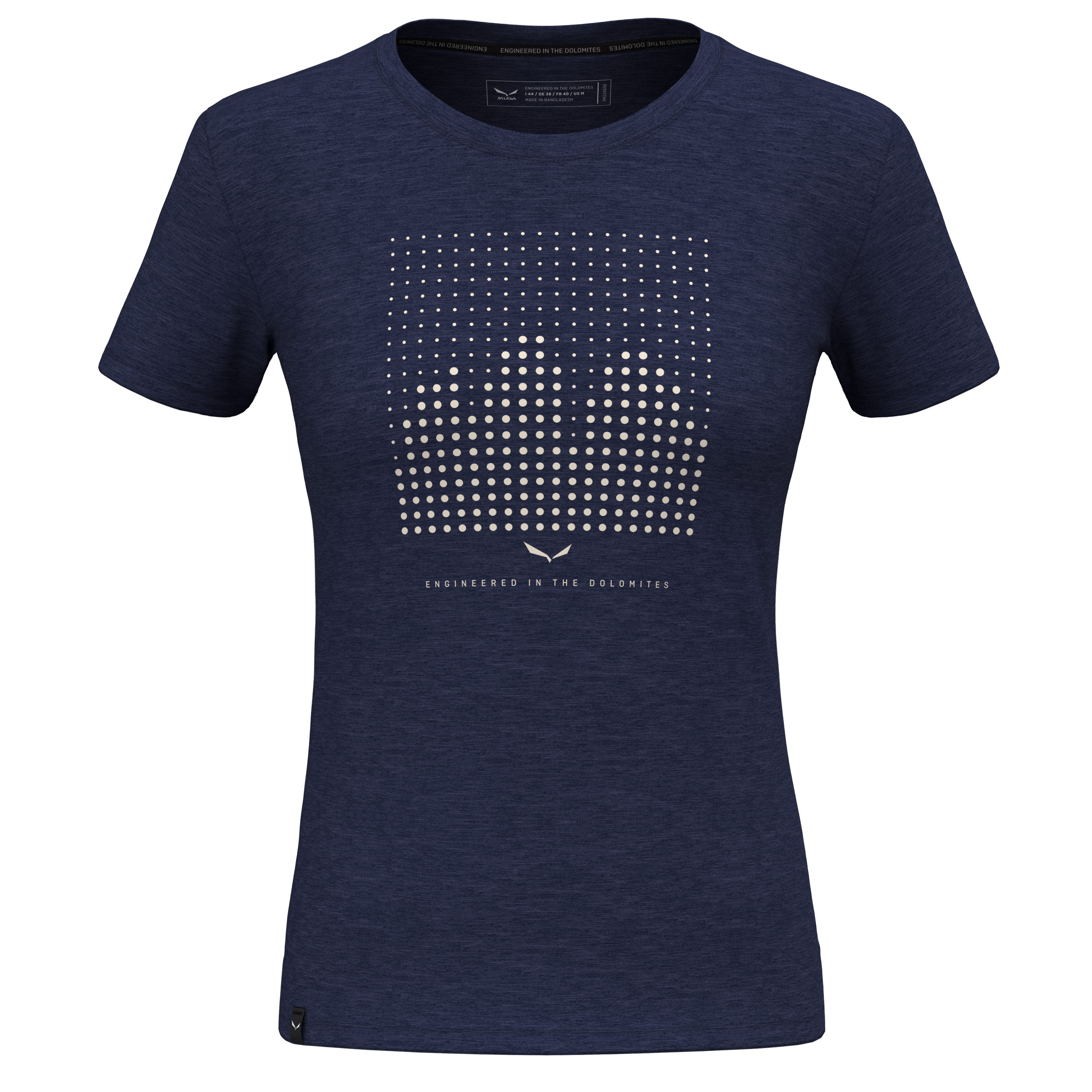 Eagle Dotted Mountain Trainer Merino T-Shirt Damen