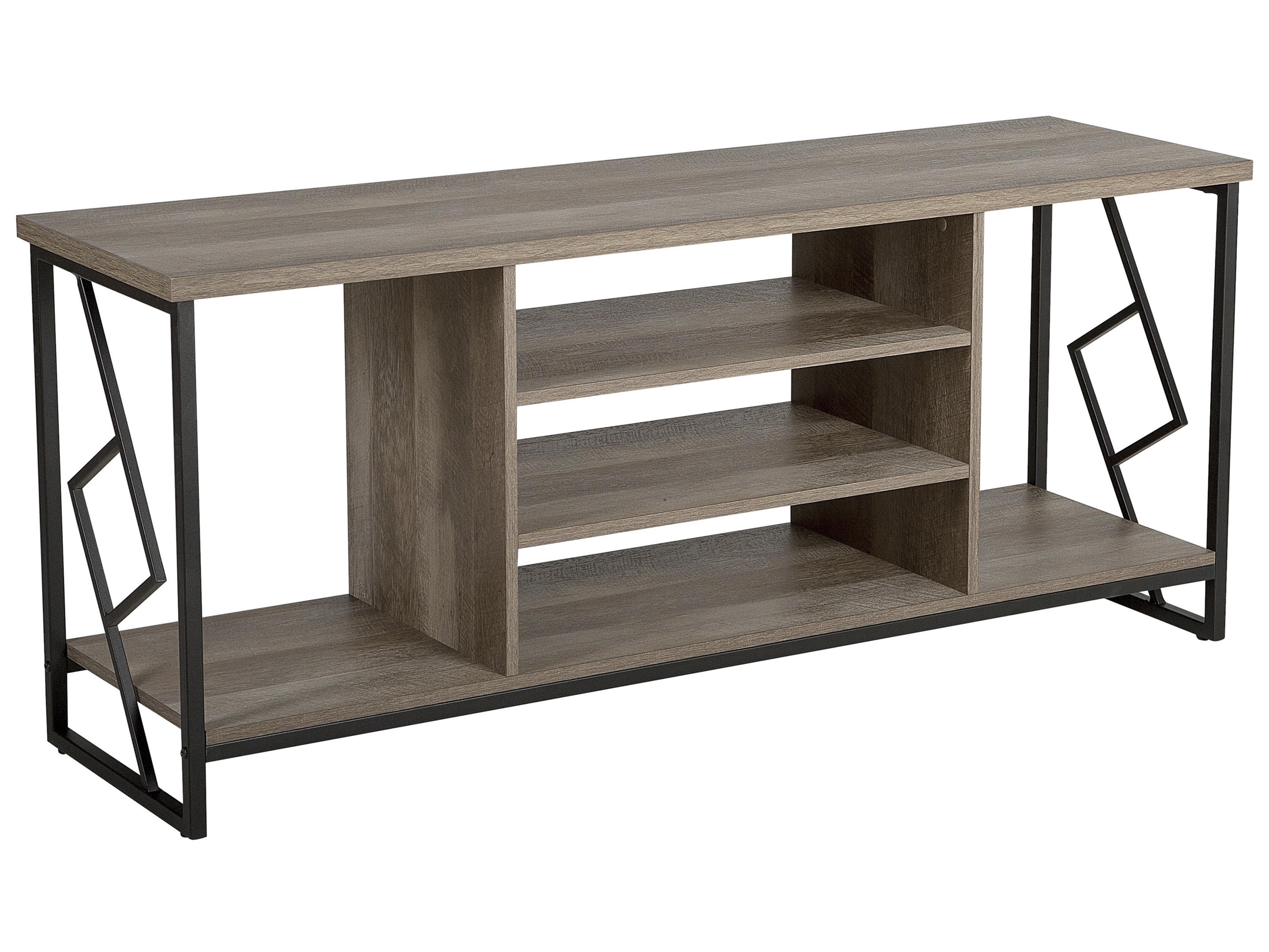 TV-meubel FORRES Bruin/zwart