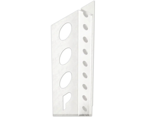 PROTEKTOR eind-/eindprofiel met schaduwvoeg voor droogbouw, gegalvaniseerd staal, wit, 3000 x 15 mm, bundel = 15 stuks