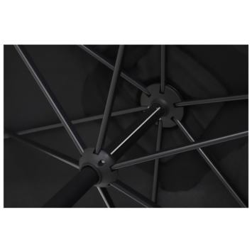 Handson balkonparasol zwart 1,5 x 2,5 m