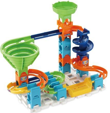 VTech - Marble Rush - Knikkerbaan - 128 Onderdelen - Incl. 10 Knikkers met Licht- en Geluidseffecten