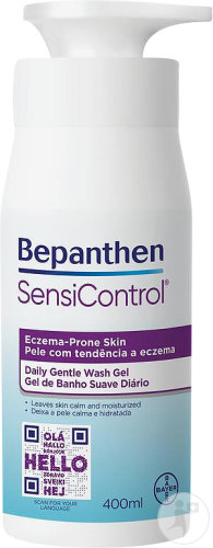 Bepanthen SensiControl Gel De Lavage Quotidien Flacon Pompe 400ml