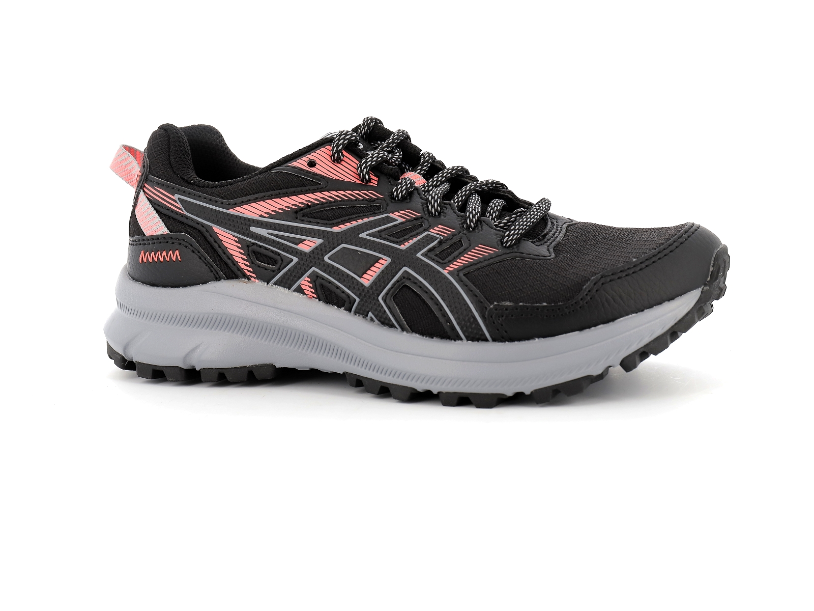 Asics-1012B039 Matières combinées Noir Rose