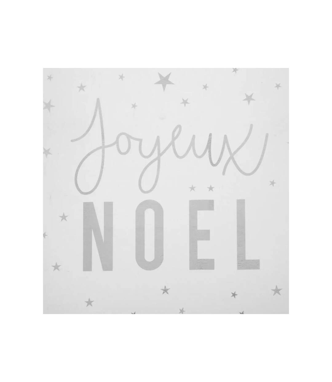 Chemin de Table Noël La Maison 28x500cm Blanc