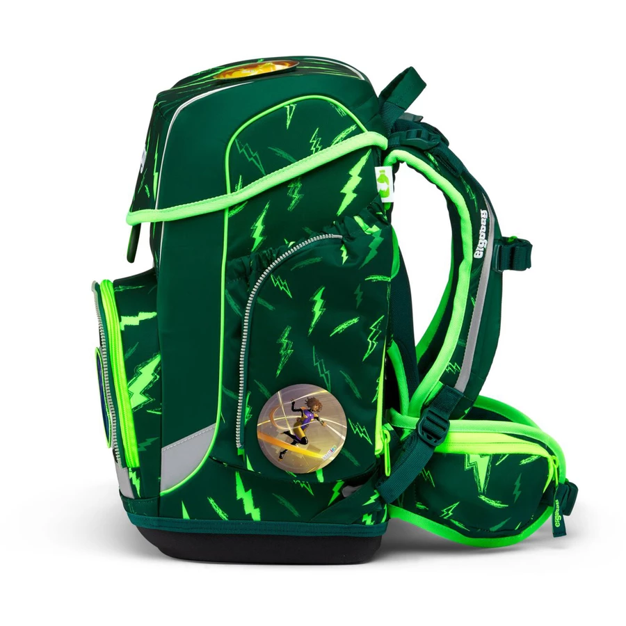 Ergobag Cubo Lumi - Schulranzen Set 5tlg. Modell 2024 Bärtastisch