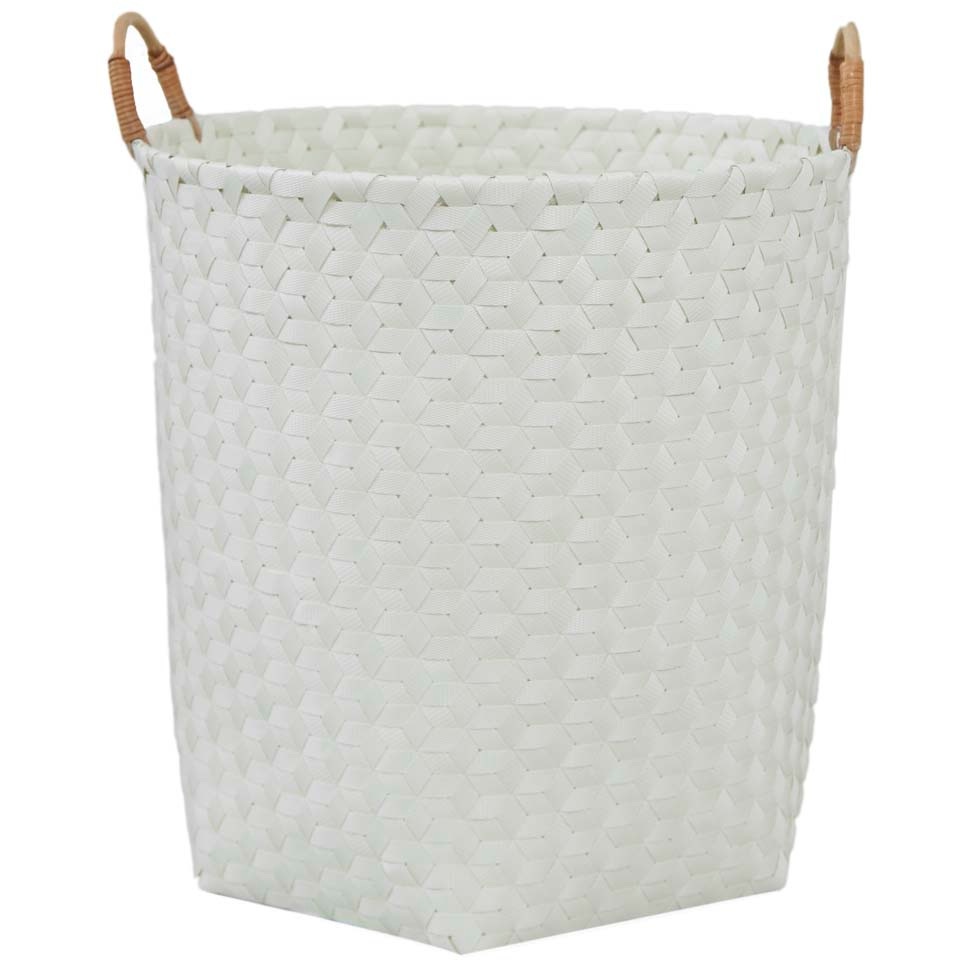 Prénatal mand groot hexagon wit