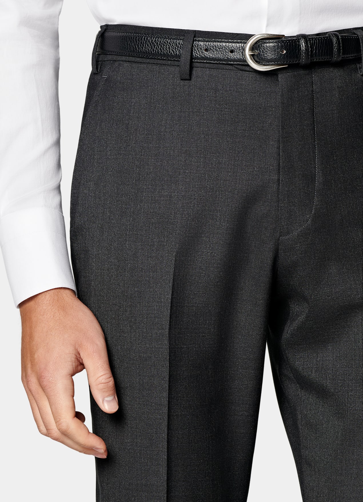 Costume Havana coupe Tailored gris foncé