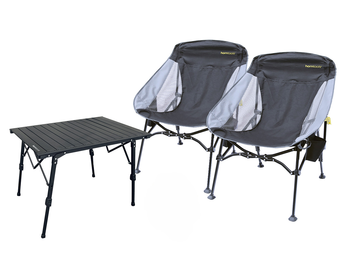 Horntools campingmeubelset