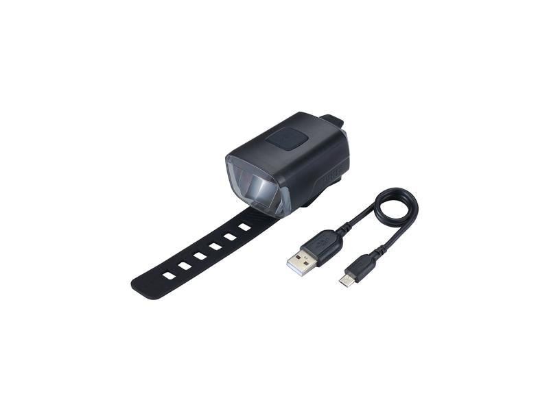 BBB Frontlicht Stud33 Strap 130 Lumen Akku Velolampe