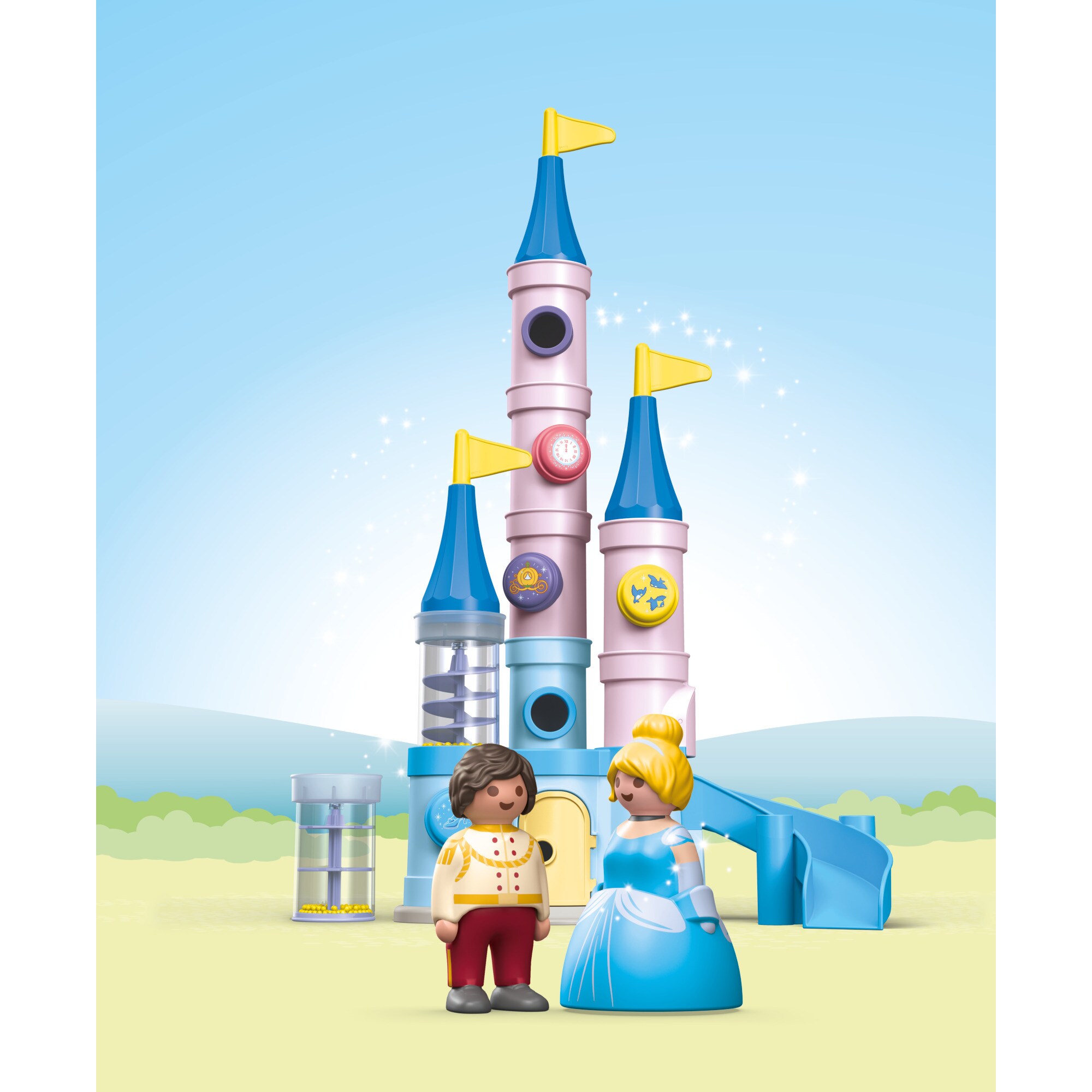PLAYMOBIL Konstruktionsspielzeug Junior & Disney: Cinderellas Schloss
