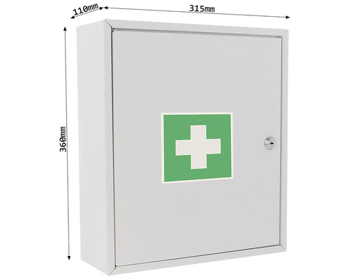 Rottner witte medicijnkast