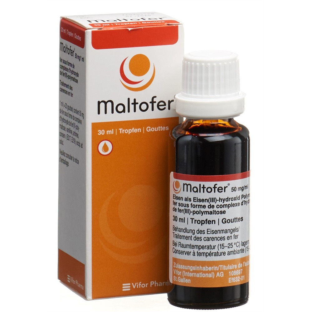MALTOFER Tropfen Fl 30 ml<br>30 ml, Flasche, Tropfen zum Einnehmen, Flüssigkeit