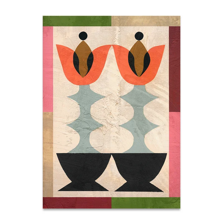 Paper Collective - Flor De Luz Poster, 50 x 70 cm