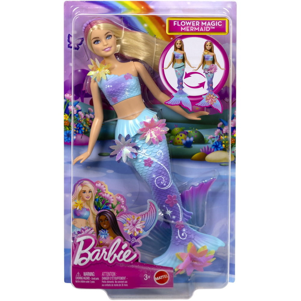 Køb Barbie® Blooming Magic Hvid Havfrue Dukke