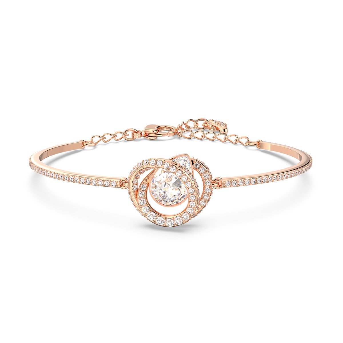 Bracelet jonc Swarovski Generation rosé