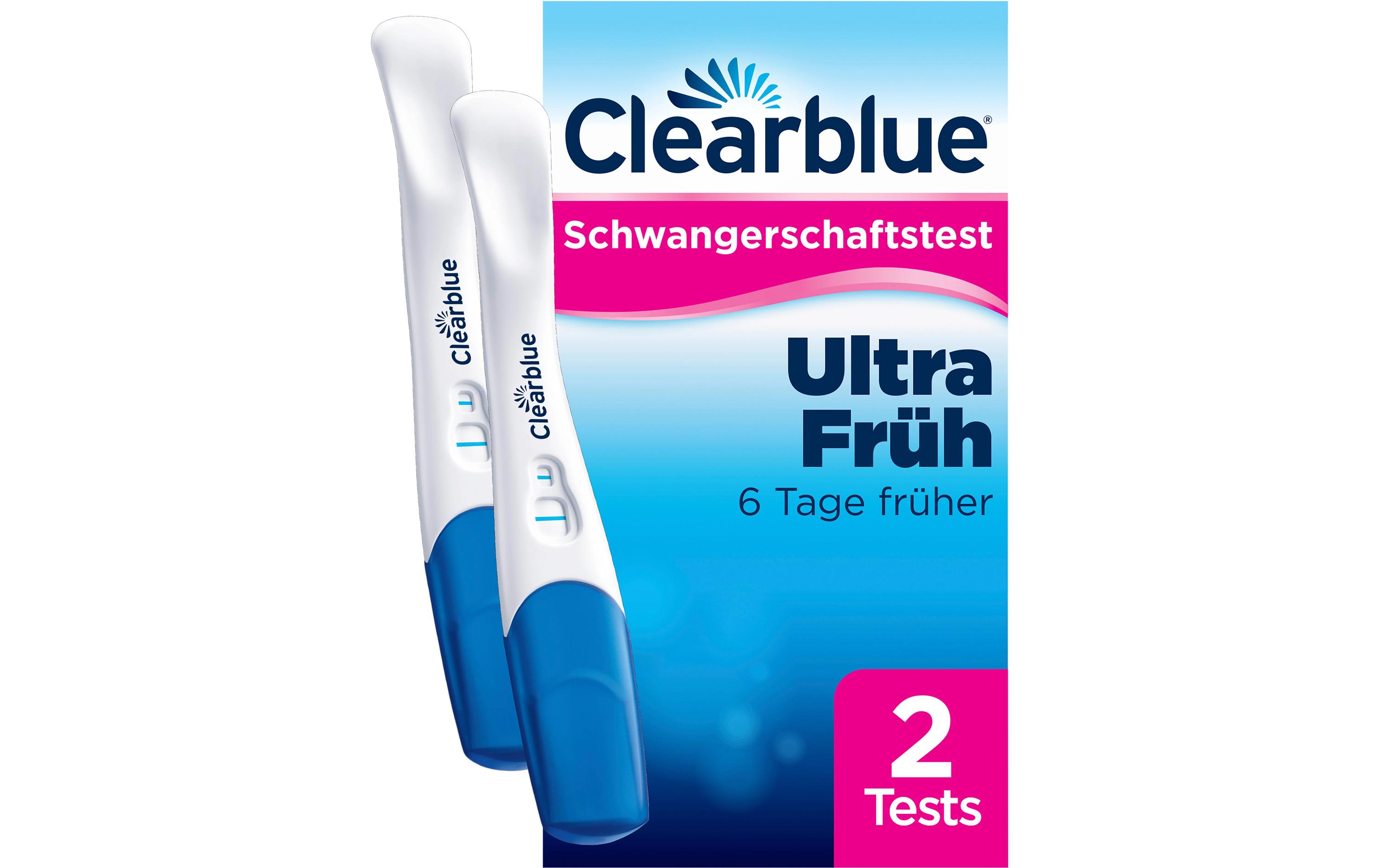 Schwangerschaftstest Ultra Frühtest 2 StückFrühtest auf Schwangerschaft