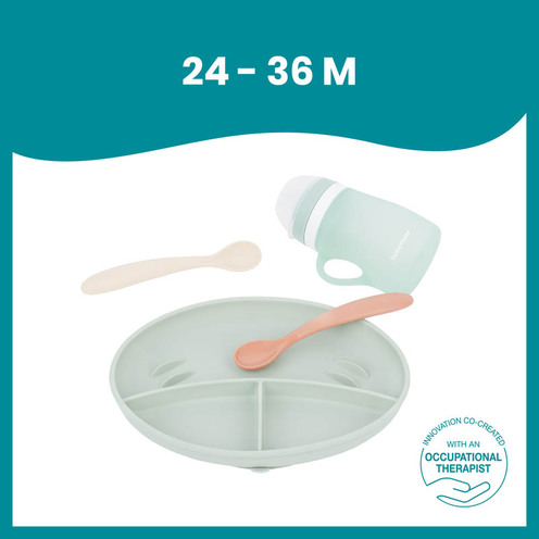 Coffret repas 24-36 mois 4 pièces GROW'ISY - BABYMOOV