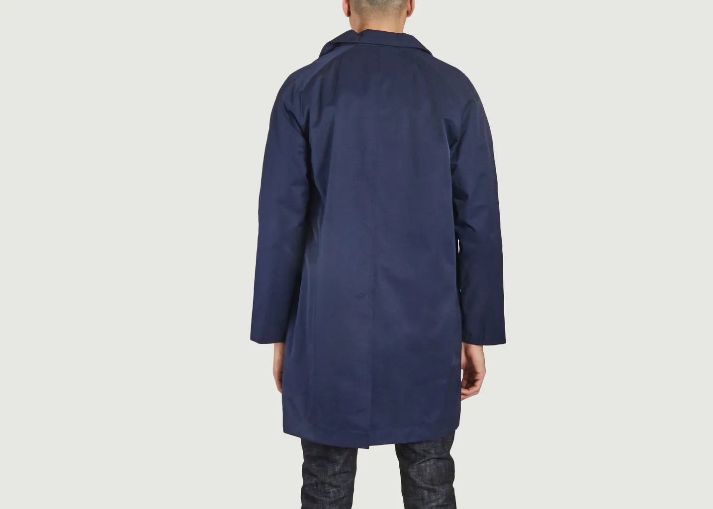 Manteau Mac croisé Marine M.C. Overalls