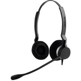 Jabra Biz 2300 Casque Avec fil Arceau Bureau/Centre d'appels USB Type-A Noir