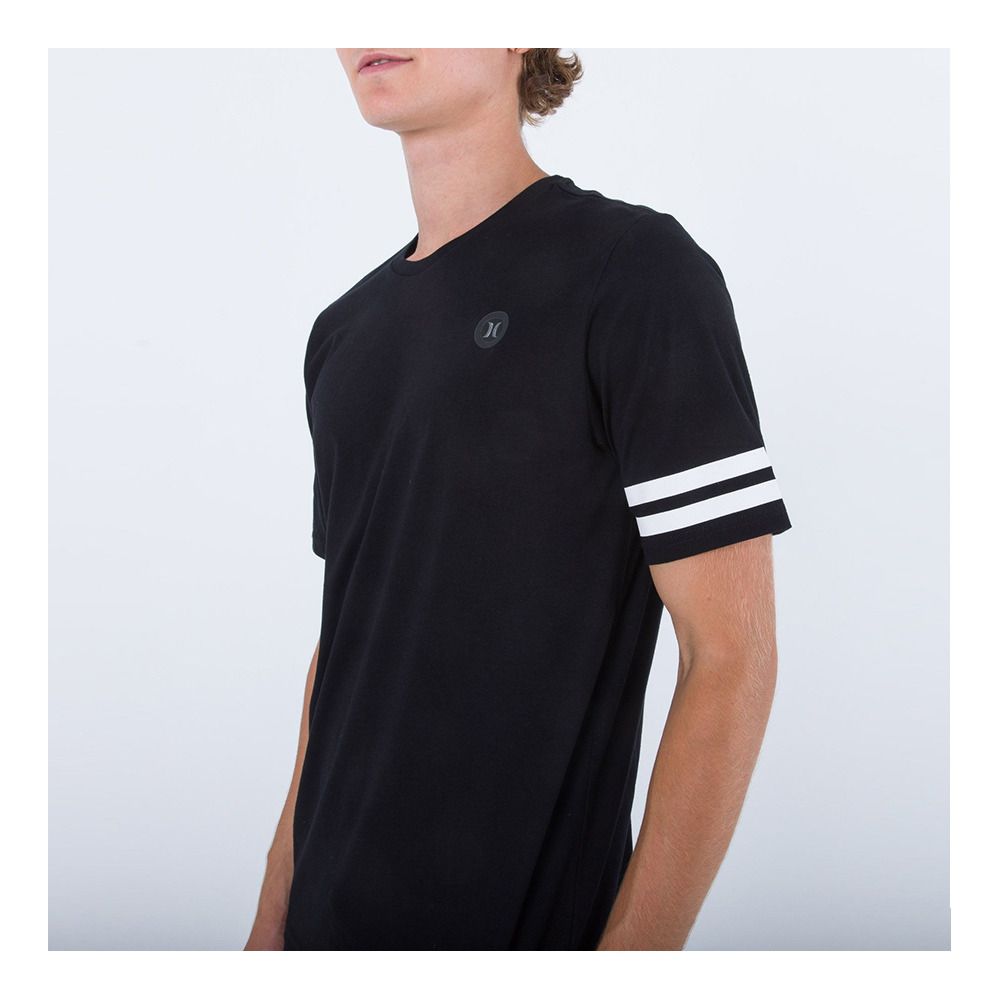 Hurley H20 DRI BLOCK PARTY - Tee-shirt Homme black