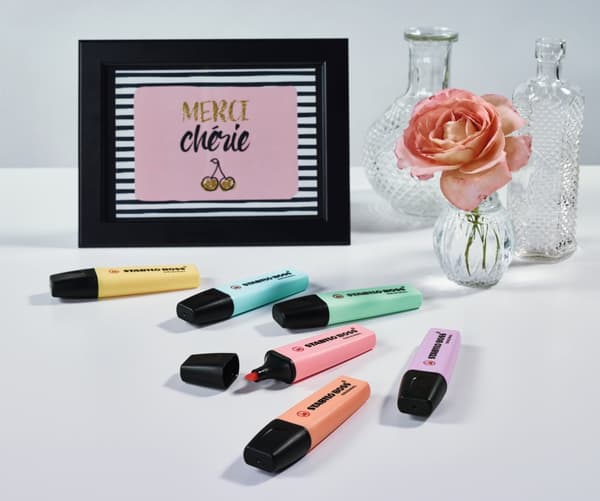 Markeringstusj BOSS Original pastell 6-pk Stabilo
