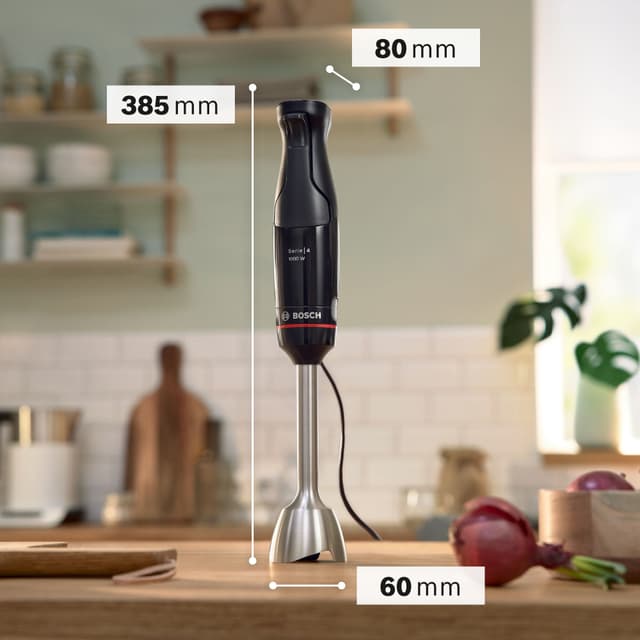 Bosch ErgoMaster Series 4 stavblender MSM4B624 (sort)