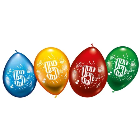 Karaloon Ballon Zahl 