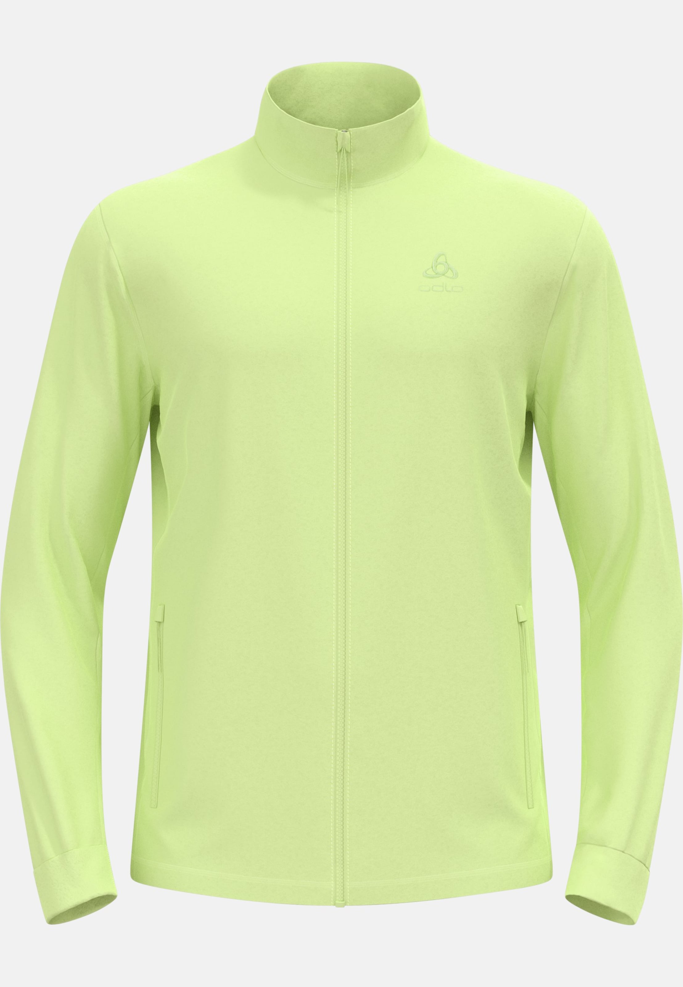 Berra Mid Layer Jacke in shadow lime