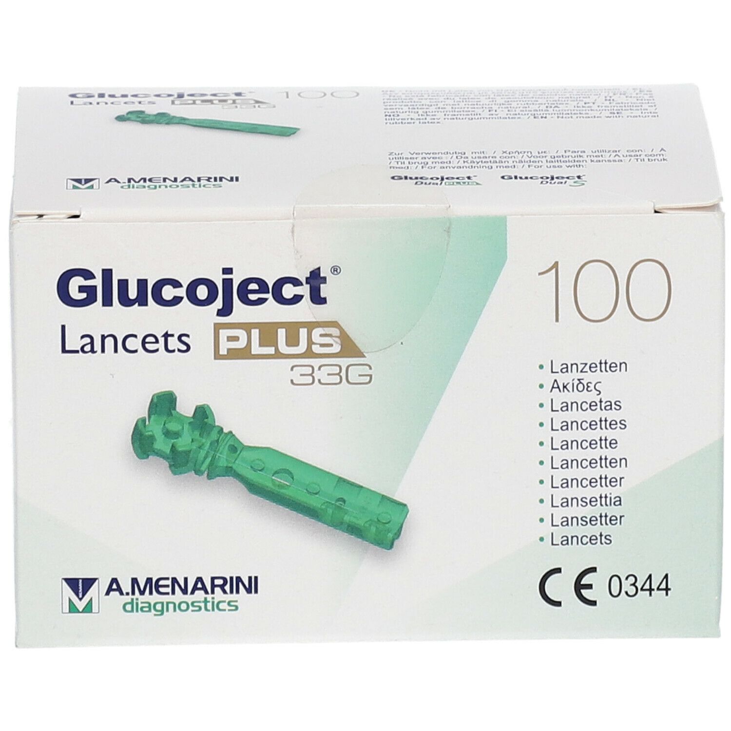Glucoject® Plus 33G Lanzetten