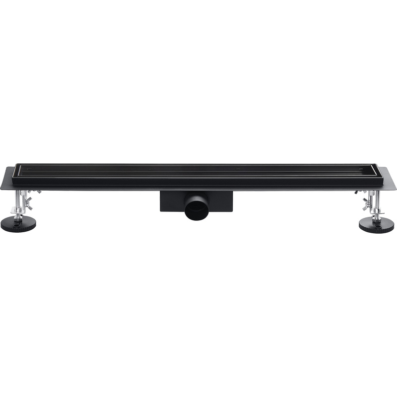 Dynamic Way douchegoot RVS met flens 700x70mm