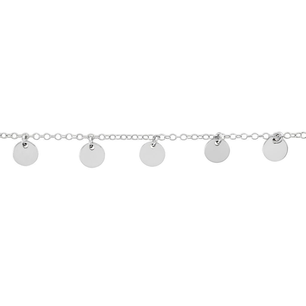 Bracelet Ragavi Argent Blanc