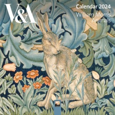 V&A: William Morris Animals Mini Wall Calendar 2024 (Art Calendar) (Calendar)