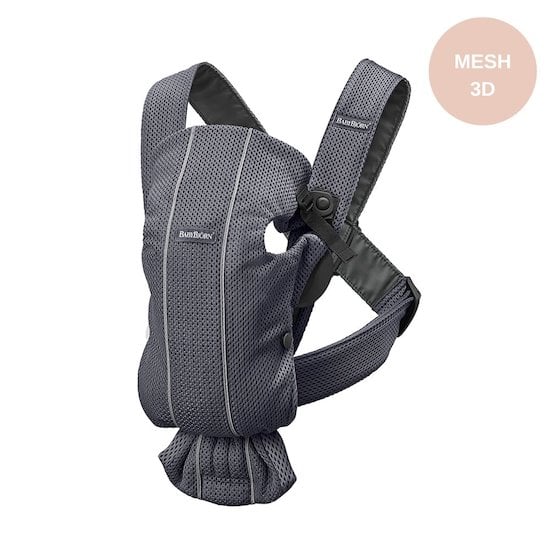 Porte-bébé Mini   Anthracite Mesh 3D        de               BabyBjörn