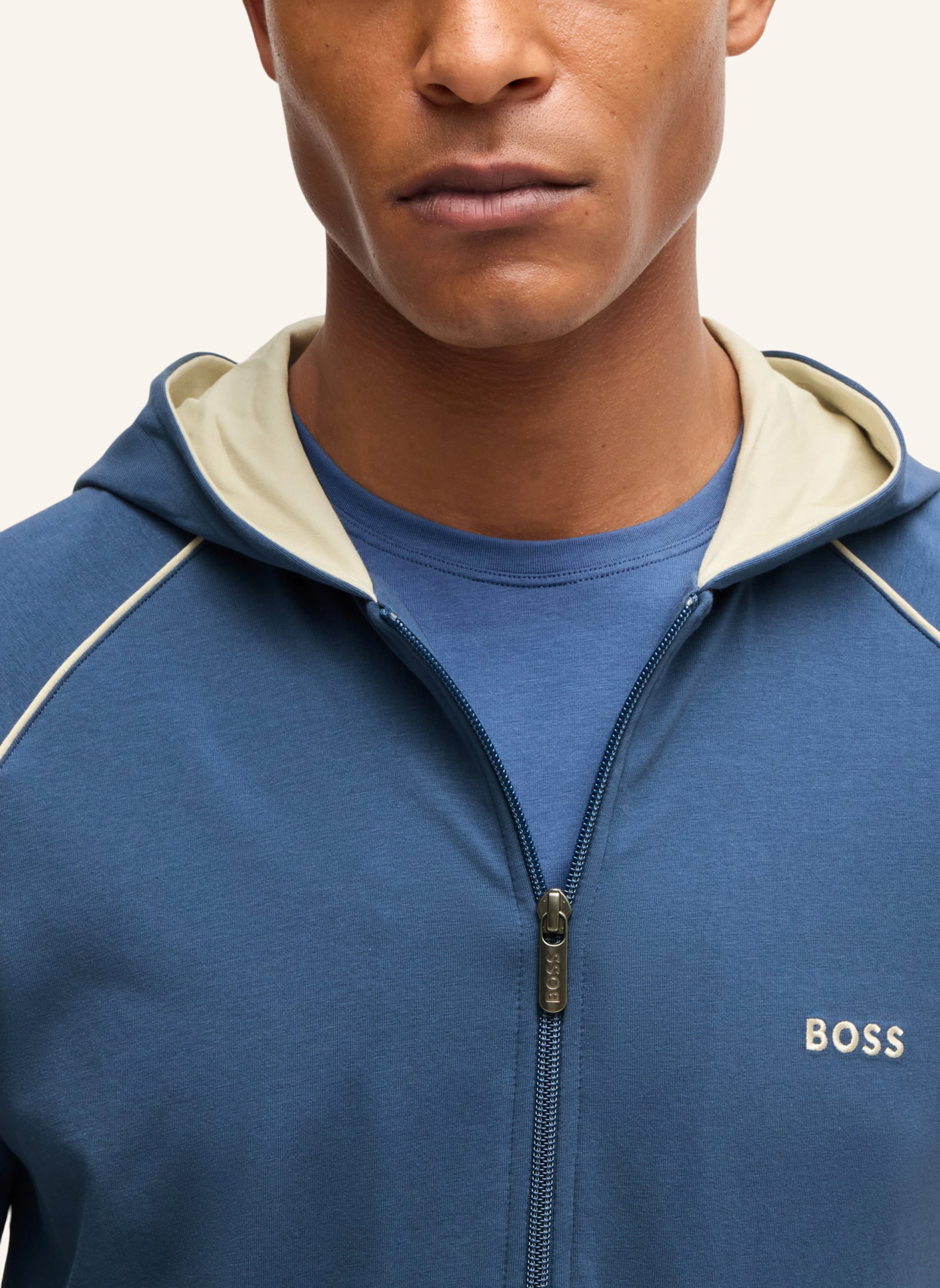 BOSS Loungewear Jacke MIX&MATCH JACKET H Regular Fit