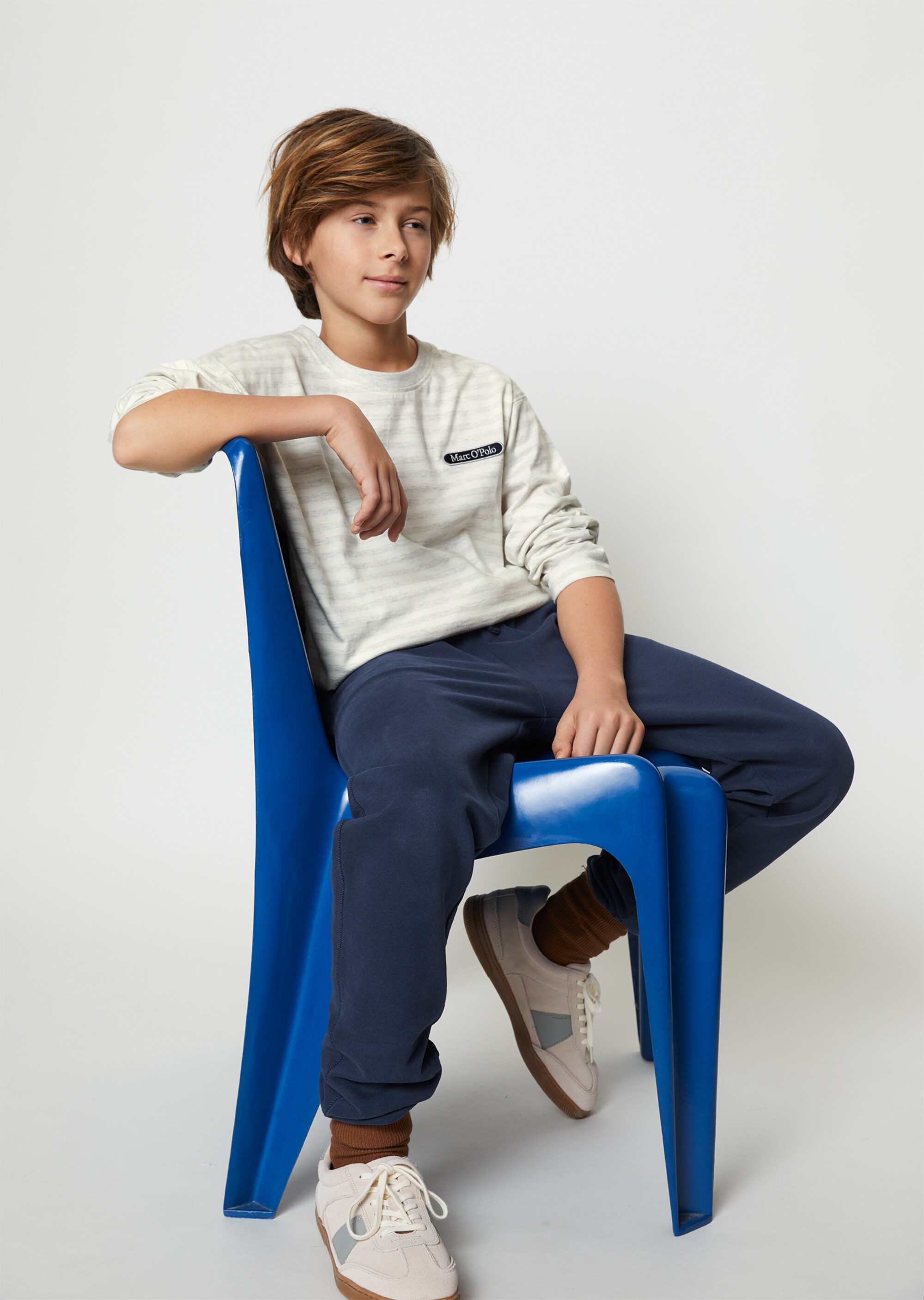 TEENS-BOYS Longsleeve aus reiner Bio-Baumwolle
