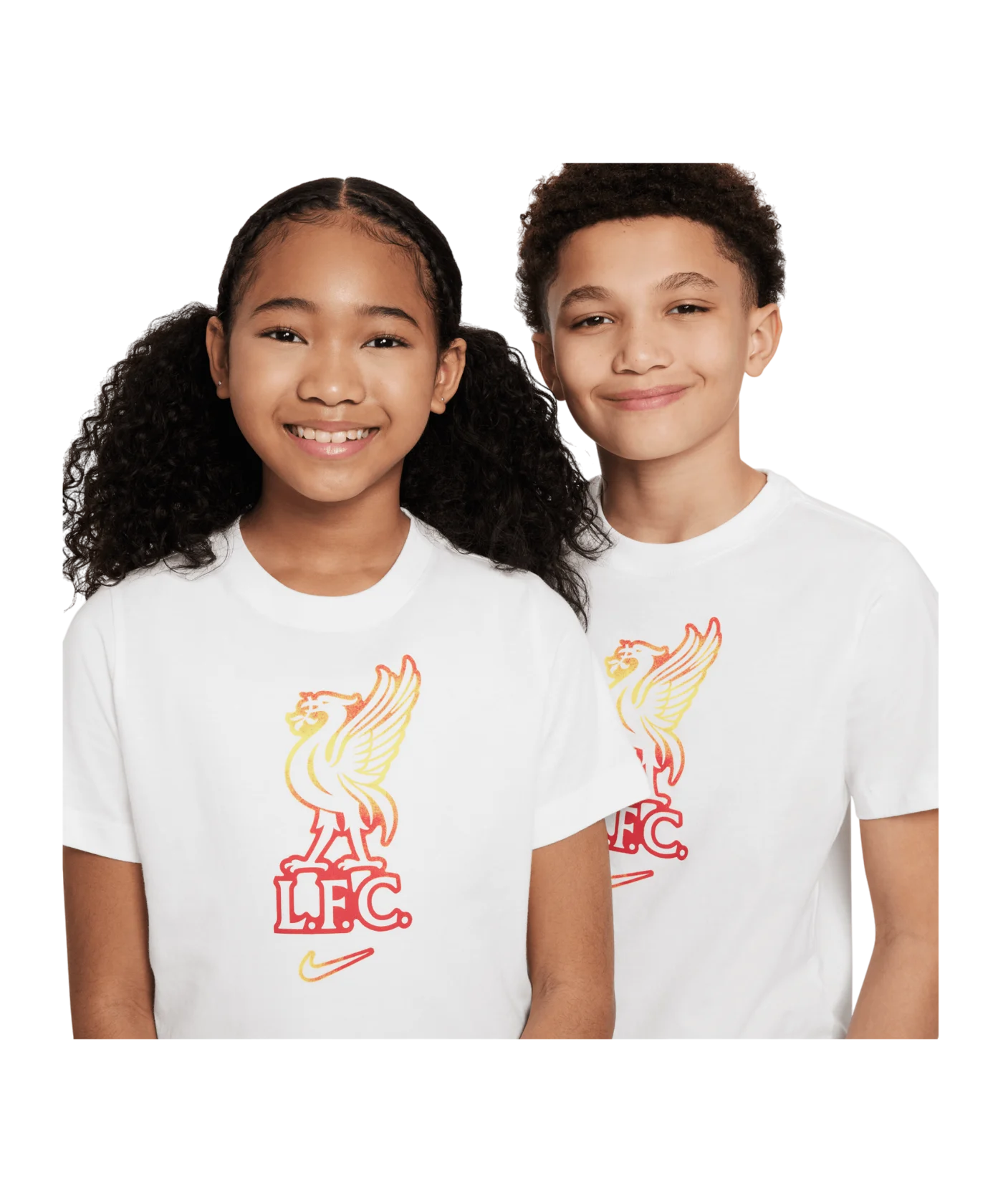 Nike FC Liverpool Crest T-Shirt Kids Weiss F100
