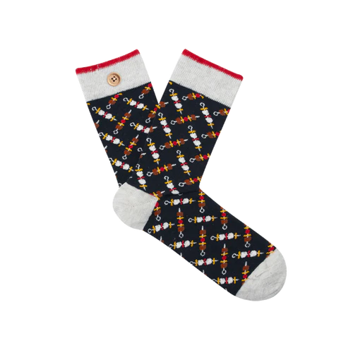 Chaussettes Benjamin & Jacques bleu marine
