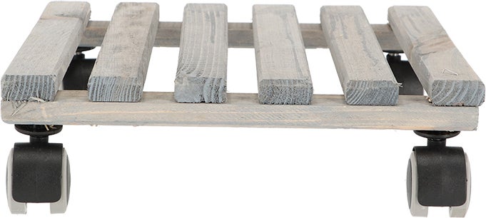 Esschert Design plantentrolley Esschert's Garden grijs 29 x 29 x 8,3 cm