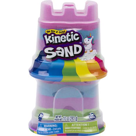 Kinetic Sand - regnbue enhjørning slot
