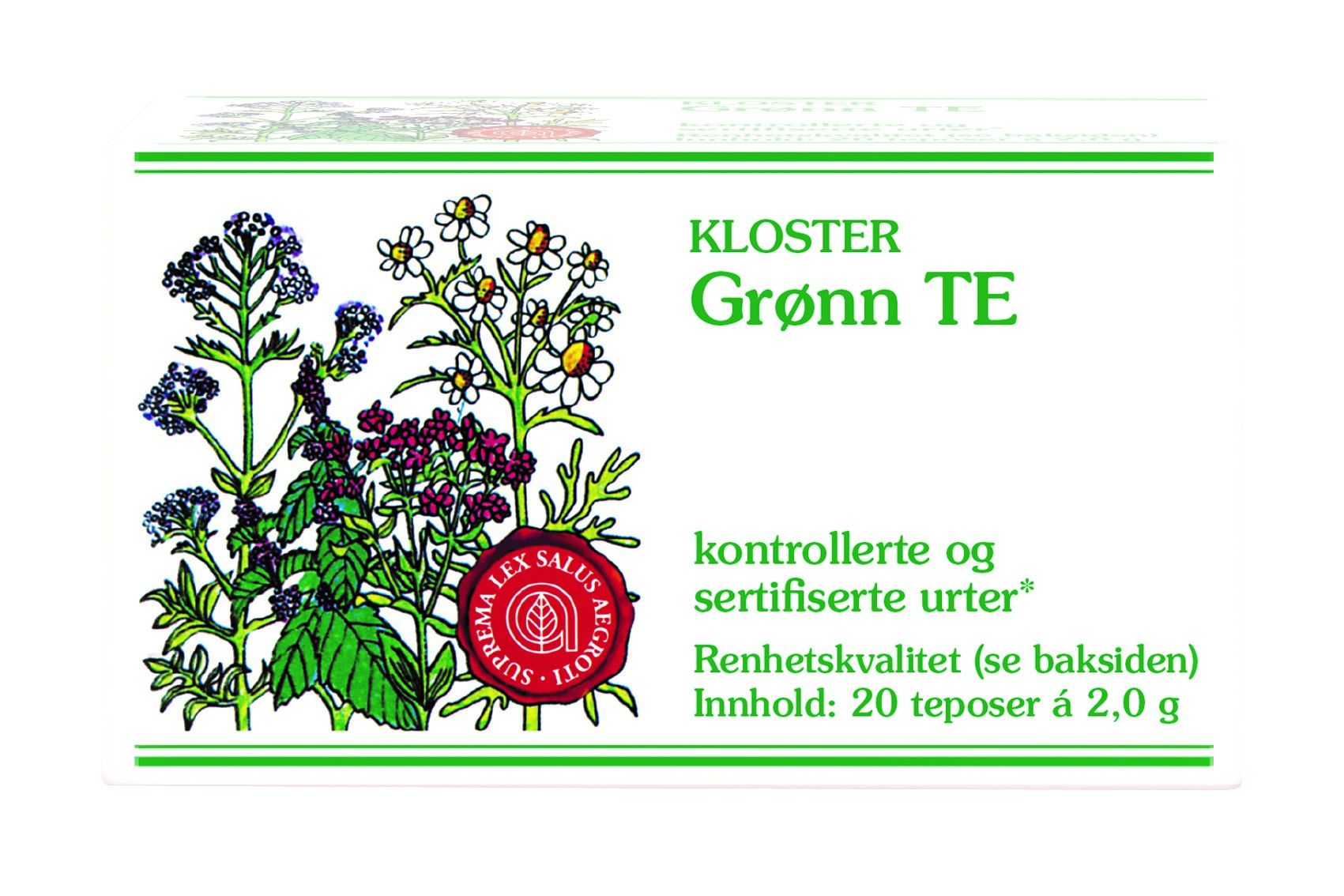 Kloster Grønn Te