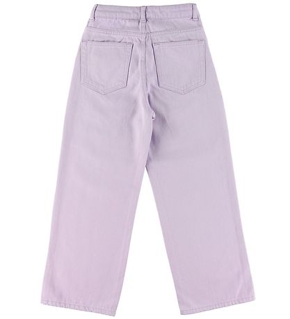Grønt Jeans - Wide - Lavendel