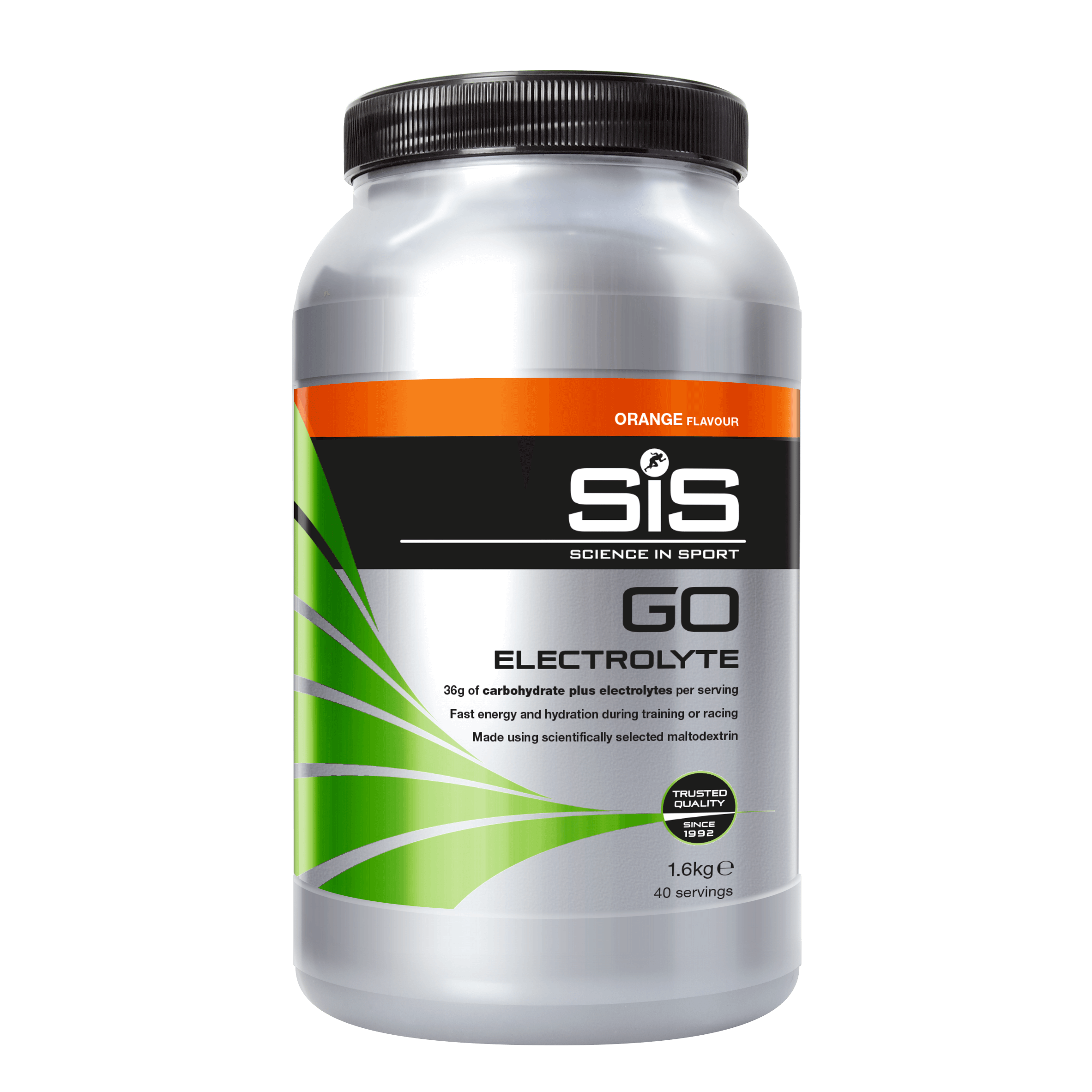 SIS GO Electrolyte energidrik appelsin - 1,6 kg