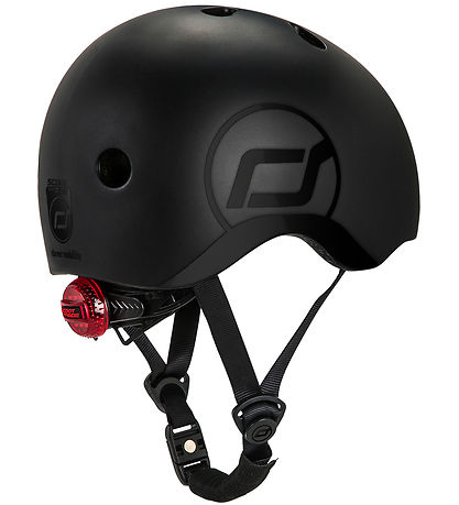 Scoot and Ride Fahrradhelm - Schwarz/Gold