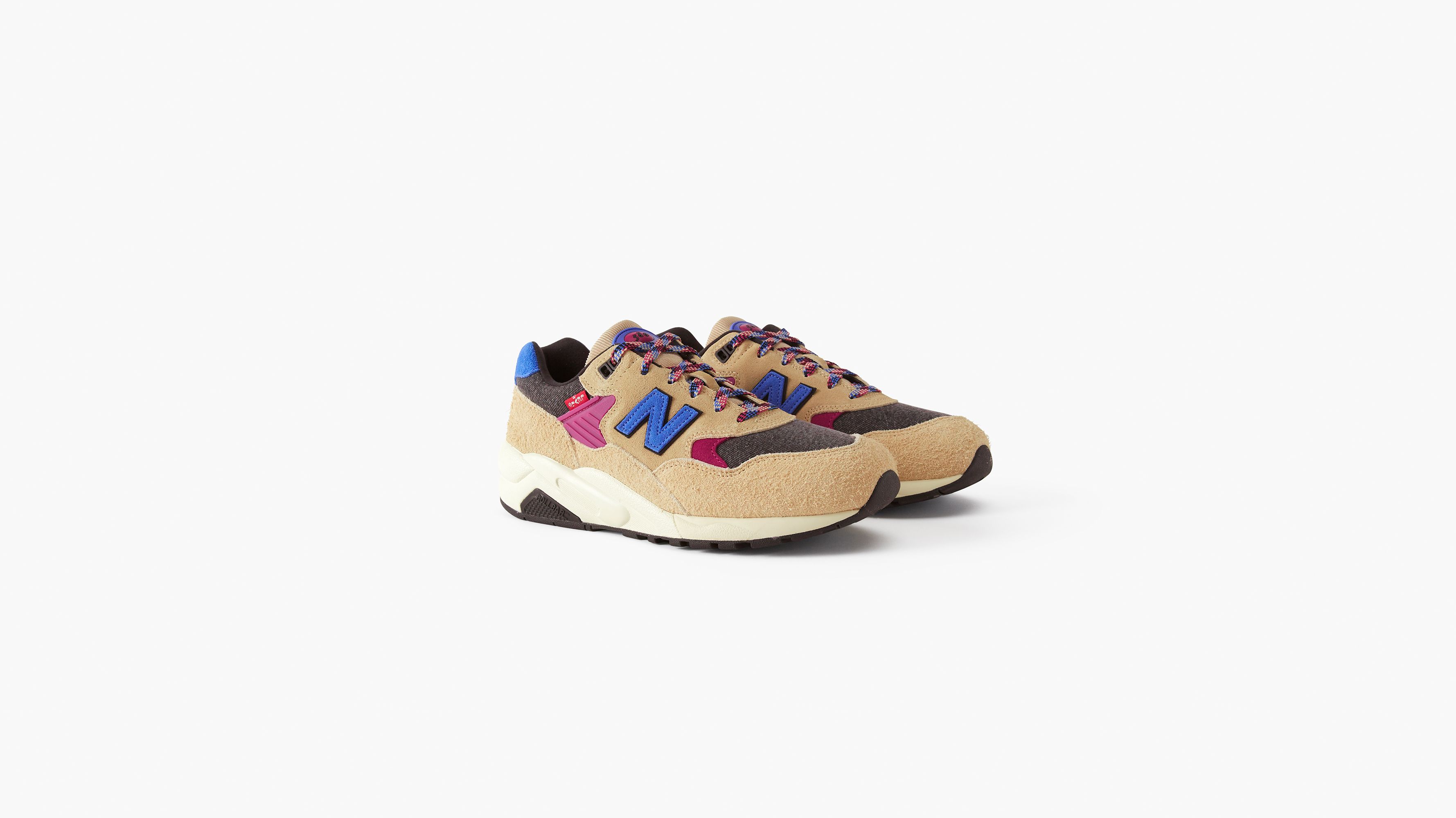 Baskets Levi's® x New Balance MT580LE2 - Beige Black - Multicolore