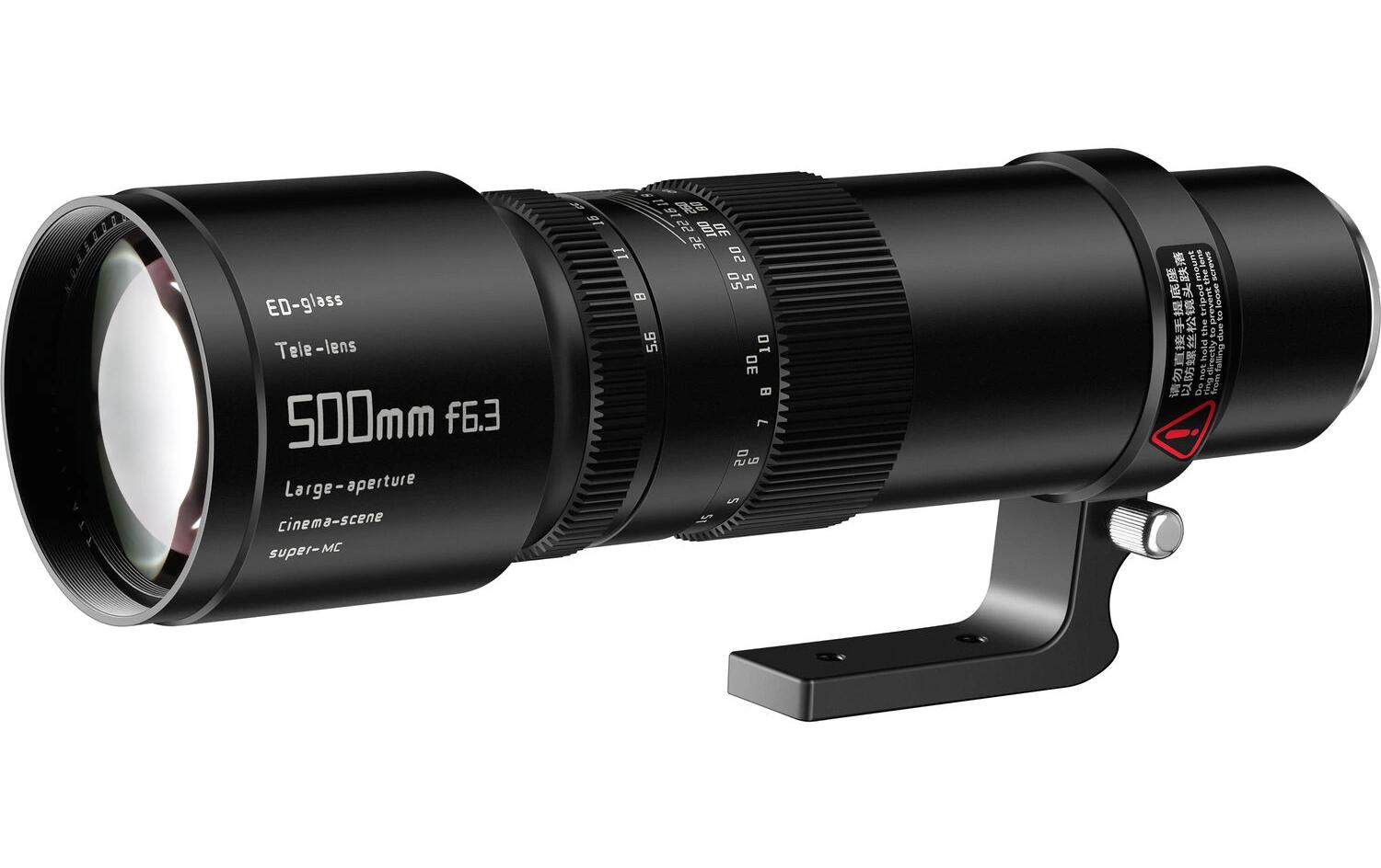 Festbrennweite 500mm F/6.3 – Canon EF<br>Teleobjektiv zum Fotografieren weit entfernter Motive wie Flugzeuge, Sport, Wildtiere und mehr