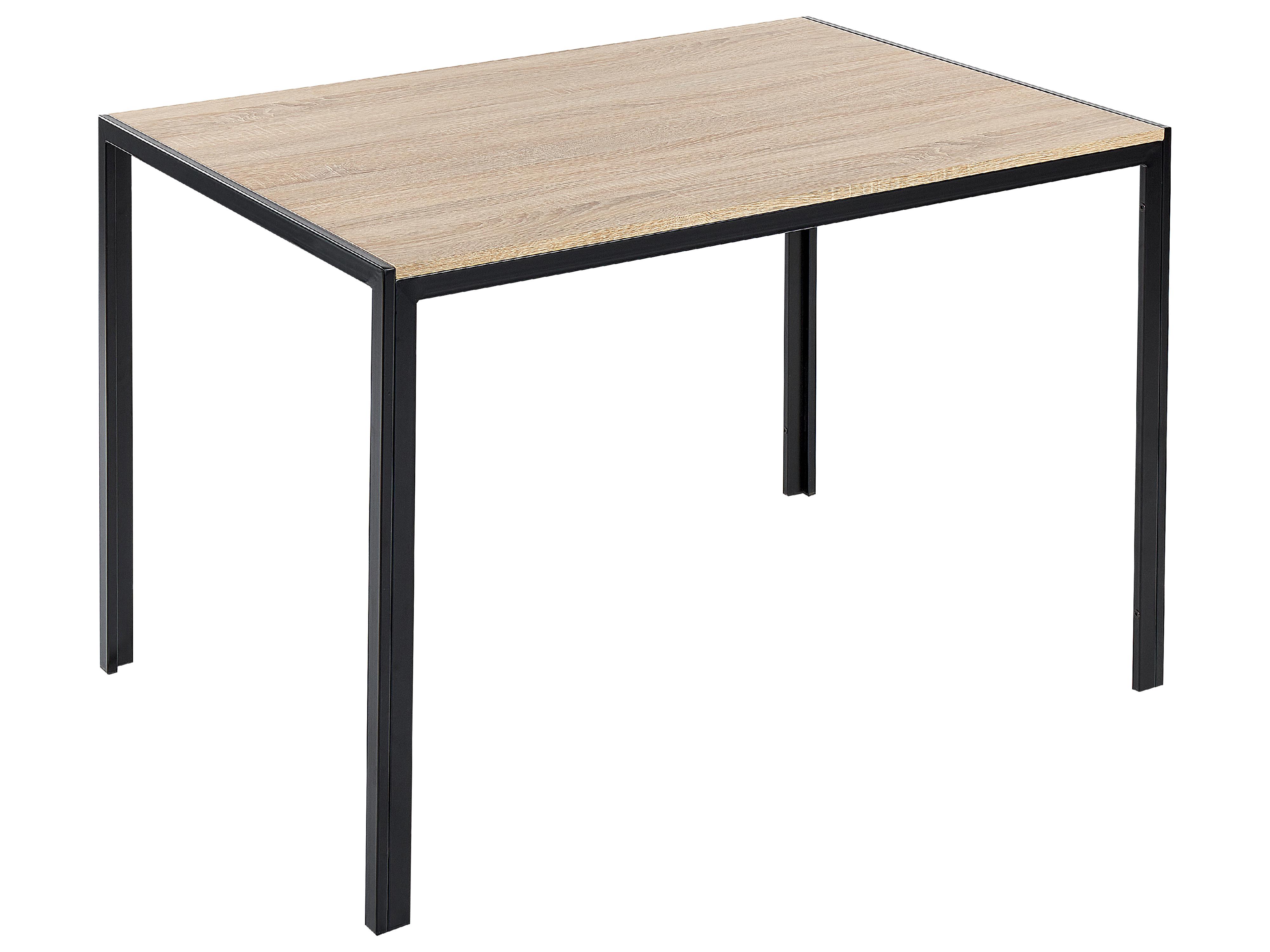 Eettafel NEWFIELD Lichtbruin 80 cm 120 cm