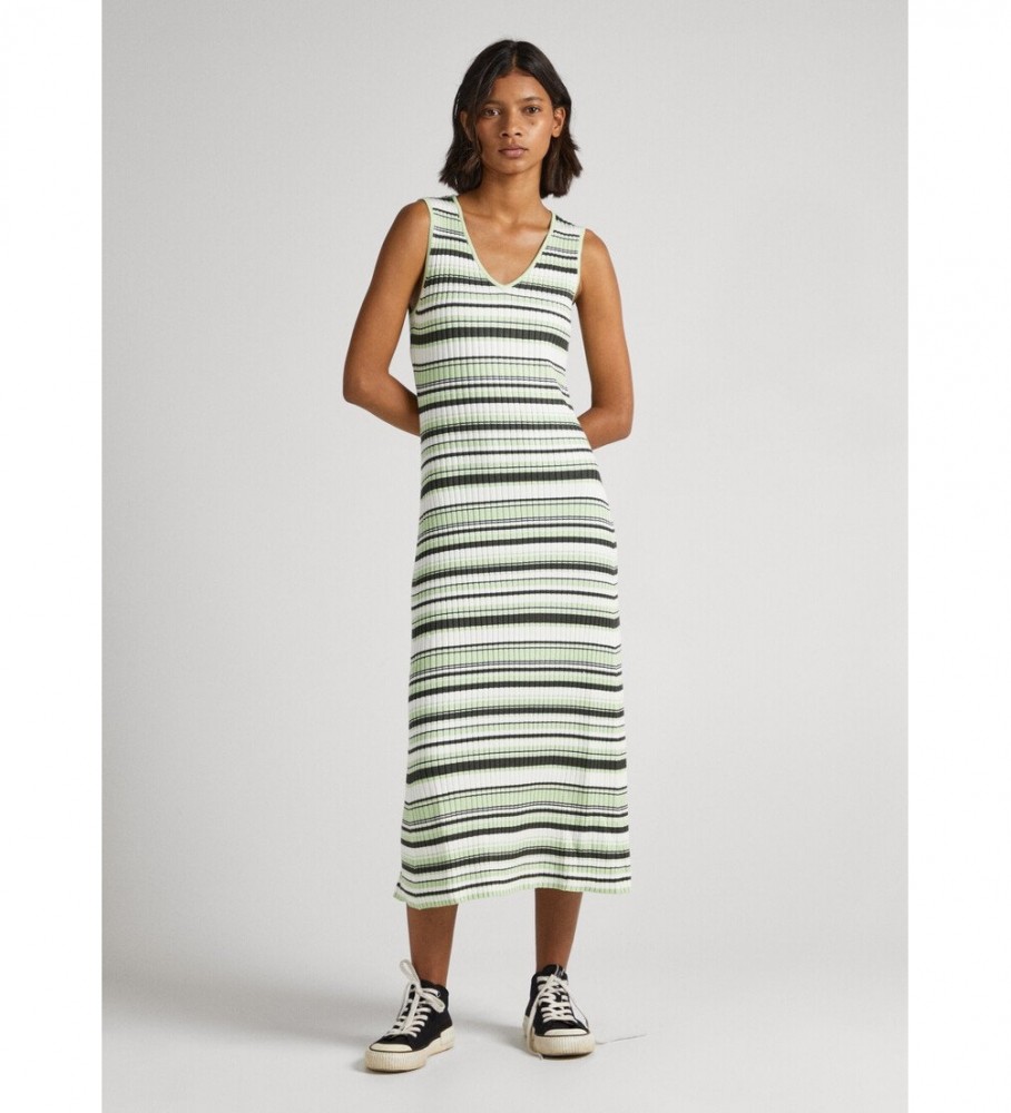 Vestido verde Doris da Pepe Jeans